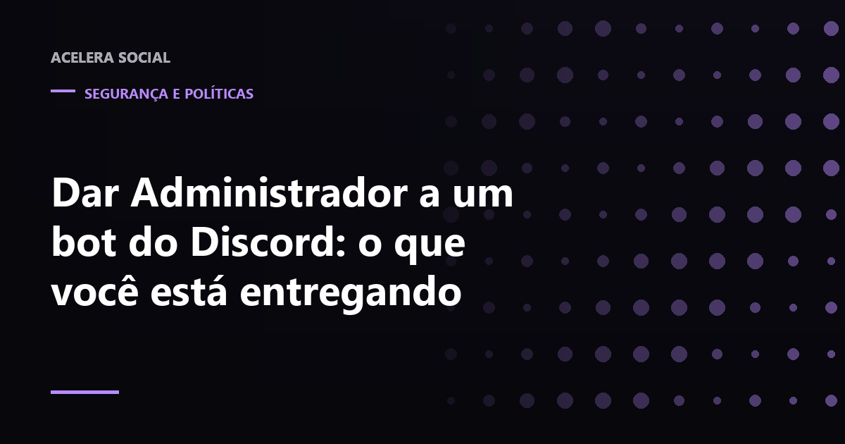 Tela de autorização de aplicativo com a linha Administrador destacada acima das demais permissões