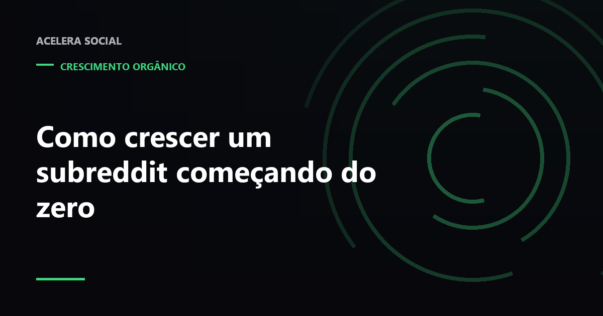Tela de configuração de um subreddit recém-criado, com regras e flair em branco