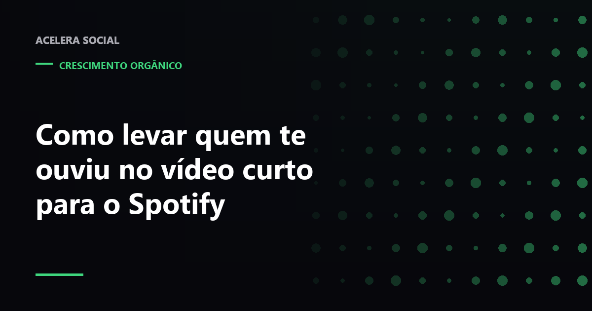 Celular com vídeo vertical em reprodução ligado por um fio fino à ficha de uma faixa aberta em app de streaming