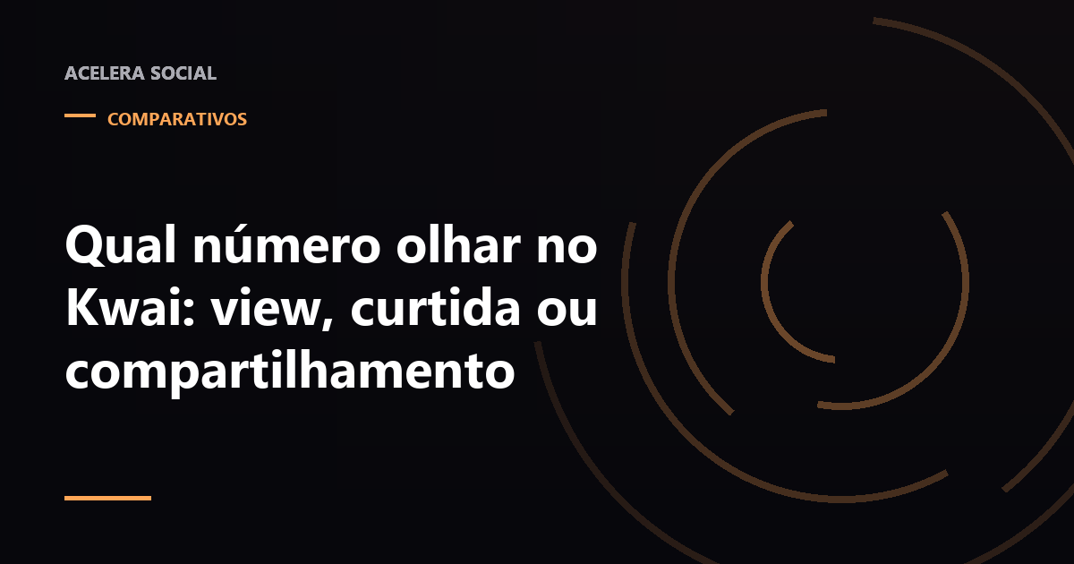 Três contadores de um vídeo vertical lado a lado, com o de envio destacado