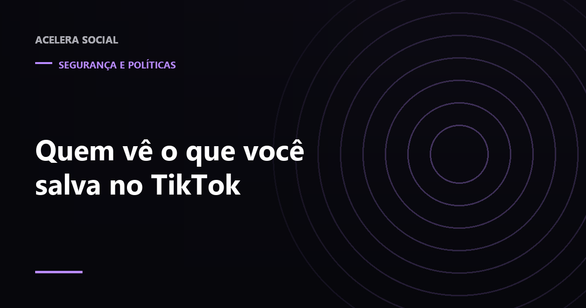 Marcador de página sobre uma grade de vídeos verticais, com um olho riscado ao lado