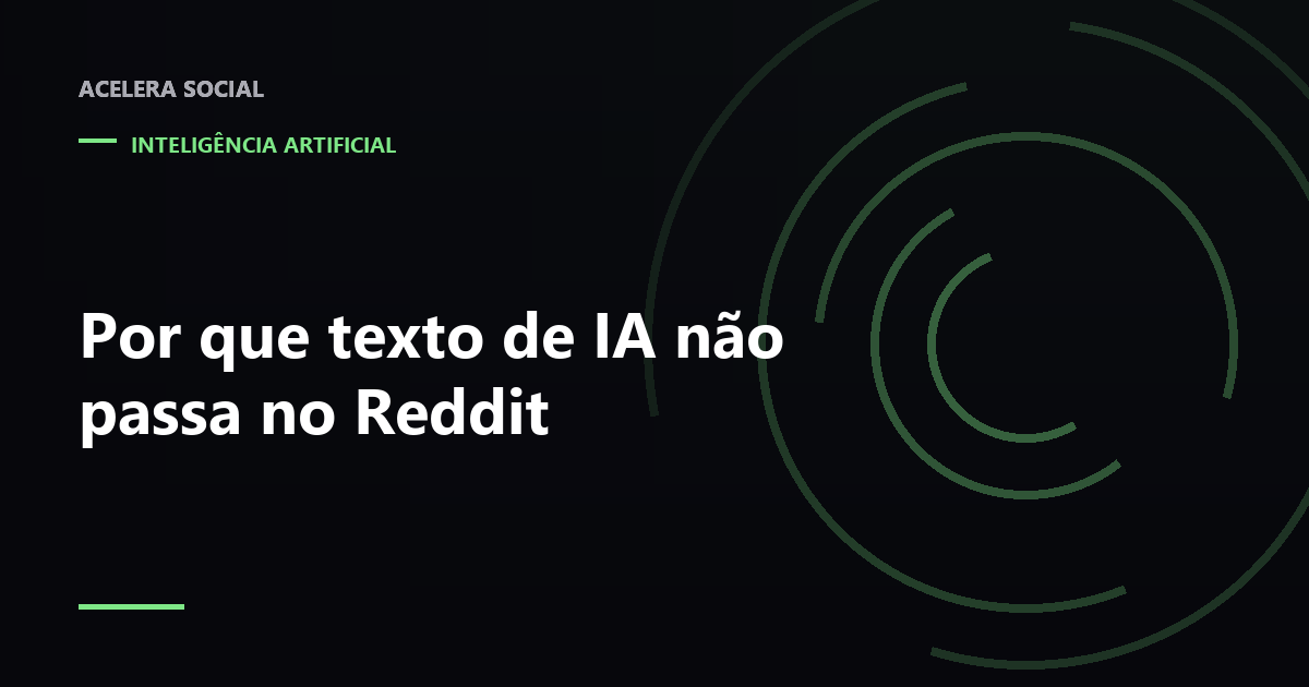 Post de fórum aberto ao lado do perfil do autor, com marcas de forma destacadas no texto