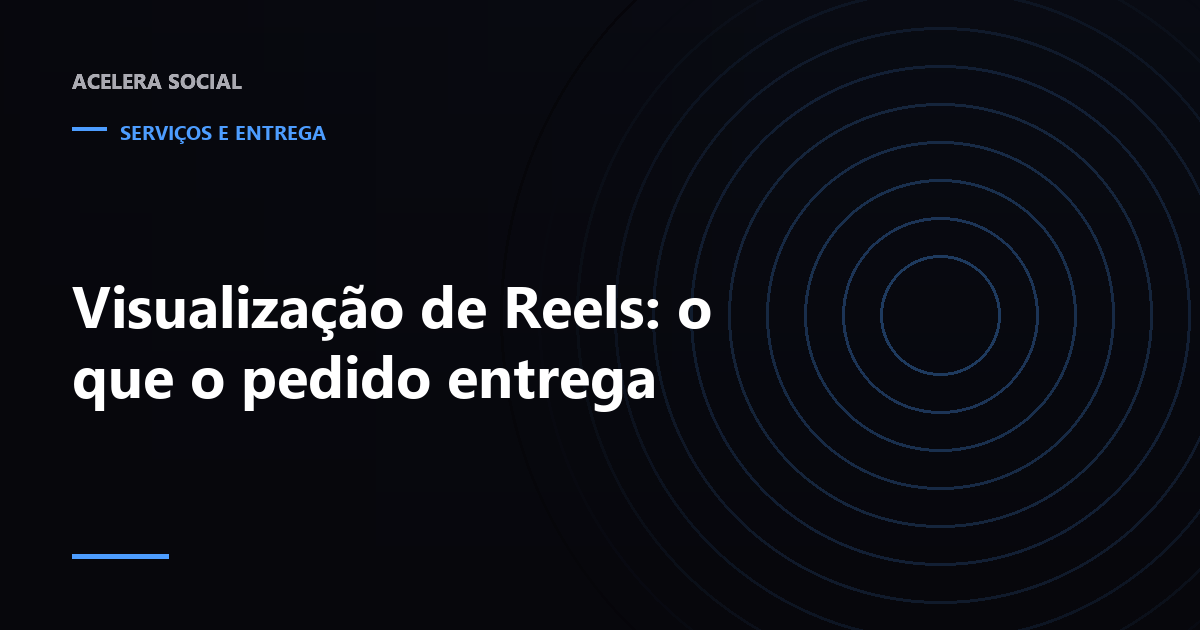 Vídeo vertical em um celular com o contador de visualizações destacado ao lado das outras linhas de métrica do post