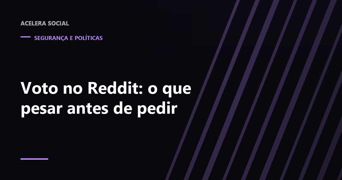 Post do Reddit com o contador de votos ao lado de um relógio marcando as primeiras horas